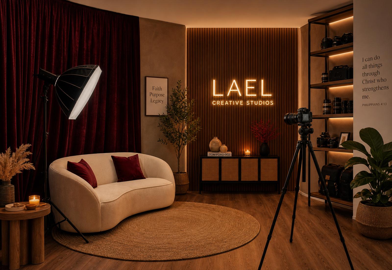 Lael Creative Studios self-capture space interior